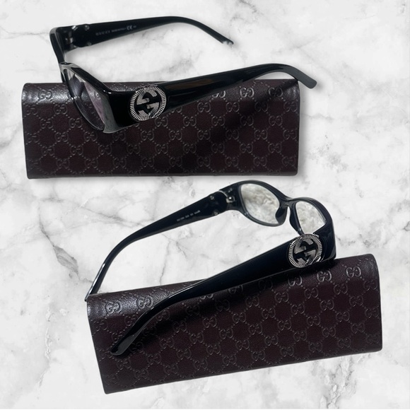 NWOT GUCCI 3186 Designer Eyeglass Frames w/ Box - Picture 4 of 6